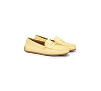 LLOYD Damen Slippers Gelb 37 Glattleder