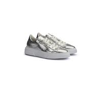 LLOYD Damen Sneaker | Low-Top Silber 36 Beschichtetes Leder