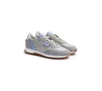 LLOYD Damen Sneakers | Low Top Sneaker Blau 38 Glattleder | Rauleder