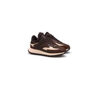 LLOYD Damen Sneakers | Low Top Sneaker Braun 37 Textil | Glattleder | Rauleder
