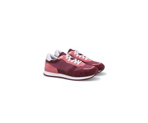 LLOYD Damen Sneakers | Low Top Sneaker Rot 36 Lederkombination