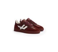 LLOYD Damen Sneakers | Low Top Sneaker Rot 41 Glattleder | Rauleder