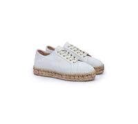 LLOYD Damen Sneakers Weiss 39 Rauleder