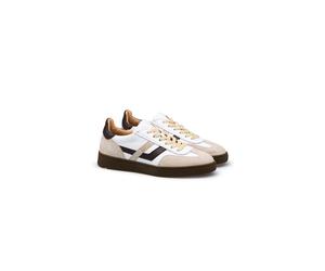 LLOYD Damen Sneakers Weiss 41 Glattleder | Rauleder