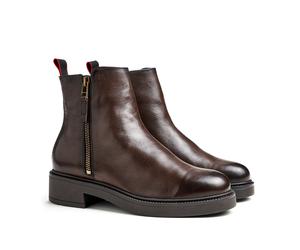 LLOYD Damen Stiefelette Braun 36.5 Glattleder