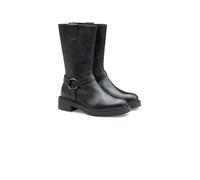 LLOYD Damen Biker Boots Schwarz 37 Glattleder