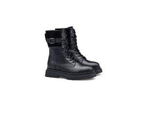 LLOYD Damen Stiefeletten Schwarz 39 Lederkombination