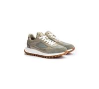 LLOYD Damen Sneaker | Low-Top Grün 38 Mesh | Glattleder | Rauleder