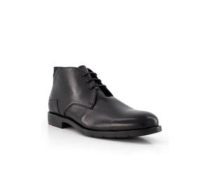 LLOYD Desert Boots Herren Glattleder schwarz, 48 (12.5)