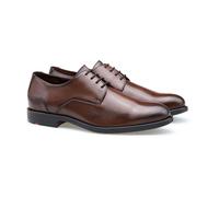 LLOYD Herrenschuhe EEZY 110 Derby Leder Dunkelbraun Größe 41 EU / 7,5 UK