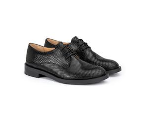 Lloyd Elegante Schnürschuhe für Damen, schwarz, Größe 38 ½ EU / 5,5 UK