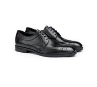 LLOYD Herren Schnürschuhe Farley, Männer Businessschuhe,Low-tie,schnürschuhe,schnürer,Businessschuhe,Anzugschuhe,Derby, SCHWARZ, 44 EU / 9.5 UK