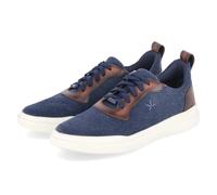 LLOYD Herren Sneaker Blau 43 Textil | Glattleder