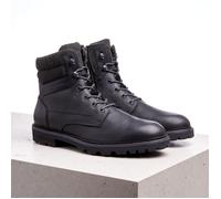 LLOYD Herren Biker Boots | Stiefeletten Schwarz 44.5 Glattleder