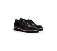 LLOYD Herren Bootschuh Schwarz 40 Glattleder