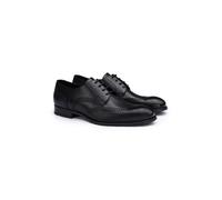 LLOYD Herren Brogue Schnürer Schwarz 47 Glattleder