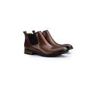 LLOYD Herren Chelsea Boot Schlupfstiefelette Braun 40.5 Glattleder