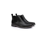 LLOYD Herren Chelsea Boot Schlupfstiefelette Schwarz 44 Glattleder