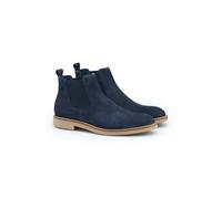 LLOYD Herren Chelsea Boots | Schlupfstiefelette Blau 40.5 Rauleder
