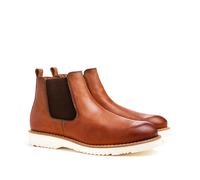 LLOYD Herren Chelsea Boots | Schlupstiefeletten | Stiefeletten Braun 42 Glattleder