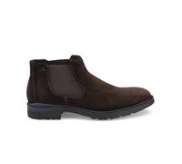 Lloyd Chelsea Boots mit profilierter Sohle Modell 'VIBE' in Dunkelbraun, Größe 44,5