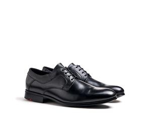 LLOYD Herren Derby | Schnürschuh Schwarz 40.5 Glattleder