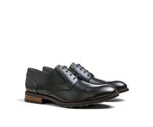 LLOYD Herren Derby | Schnürschuh Schwarz 40.5 Glattleder | Geprägtes Leder