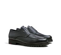 LLOYD Herren Derby Schuhe | Norweger | Schnürschuhe Schwarz 46 Genarbtes Leder