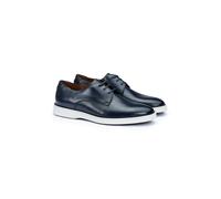 LLOYD Herren Derby Schuhe | Schnürschuhe Blau 46.5 Glattleder