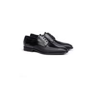 LLOYD Herren Derby | Schnürschuh Schwarz 40.5 Glattleder | Geprägtes Leder