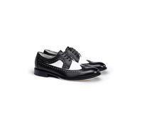 LLOYD Herren Derby Schuhe | Schnürschuhe Schwarz 42 Glattleder