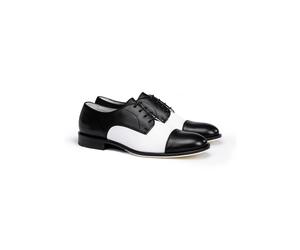LLOYD Herren Derby Schuhe | Schnürschuhe Schwarz 44.5 Glattleder