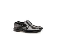 LLOYD Herren Doppel Monk Schuhe Schwarz 46 Glattleder