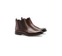 LLOYD Chelsea Boots Herren Glattleder braun, 41 (7.5)