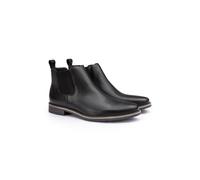 LLOYD Herren Chelsea Boot Schlupfstiefelette Schwarz 42 Glattleder