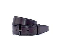 LLOYD Thin Leather Belt W100 Dark Brown - kürzbar