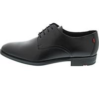 LLOYD Herren Halbschuhe Bosco, Männer Low-Top Sneaker, lose Einlage,schnürschuhe,schnürer,Business,Freizeit, Black, 41 EU / 7.5 UK