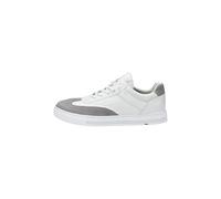 LLOYD Herren Halbschuhe Edik, Männer Low-Top Sneaker, lose Einlage,Strassenschuhe,Freizeitschuhe,Turnschuhe,Laufschuhe, Grey/White, 47 EU / 12 UK