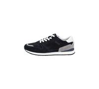 LLOYD Herren Halbschuhe Elmore, Männer Low-Top Sneaker, lose Einlage,Sportschuhe,Freizeitschuhe,Turnschuhe,Laufschuhe, Navy/Navy/White, 47 EU / 12 UK