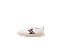 LLOYD Herren Halbschuhe Orbit, Männer Low-Top Sneaker,schnürer,Business,Freizeit,Halbschuhe,straßenschuhe,Strassenschuhe, White/Bordo, 46 EU / 11 UK