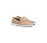 Lloyd Loafers mit Ziernähten Modell 'HOUSTON' in Sand, Größe 46