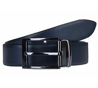 LLOYD Gürtel Wendegürtel W100 Leder 100 cm Schwarz/Blau kürzbar 35 mm
