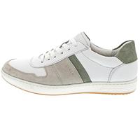 LLOYD Herren Low Sneaker Bosco Weiß Ledermix, Farbauswahl:Weiss-Kombi, 9999-englisch-eu-mapping:42,5