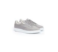 LLOYD Herren Low-Top | Sneaker Grau 46 Rauleder | Geprägtes Leder