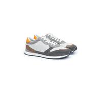 LLOYD Herren Low-Top | Sneaker Kombiniert 41 Genarbtes Leder | Rauleder | Glattleder