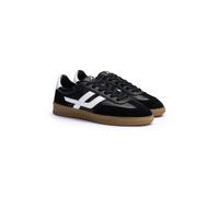 LLOYD Herren Low Top Sneaker Schwarz 40 Genarbtes Leder | Rauleder