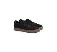 LLOYD Herren Low Top Sneaker Schwarz 44 Geprägtes Leder