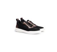 LLOYD Herren Low Top Sneaker | Sneakers Schwarz 43 Textil | Glattleder