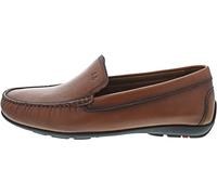 LLOYD Herren Mokassins Schuhe Emilio Mokassin Glattleder Slipper Freizeit Elegant Slip-Ons Uni Llyod Slipper Mokassin Herren schwarz