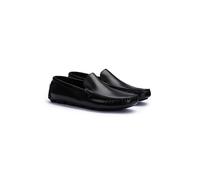 LLOYD Herren Mokassins Schwarz 44 Genarbtes Leder
